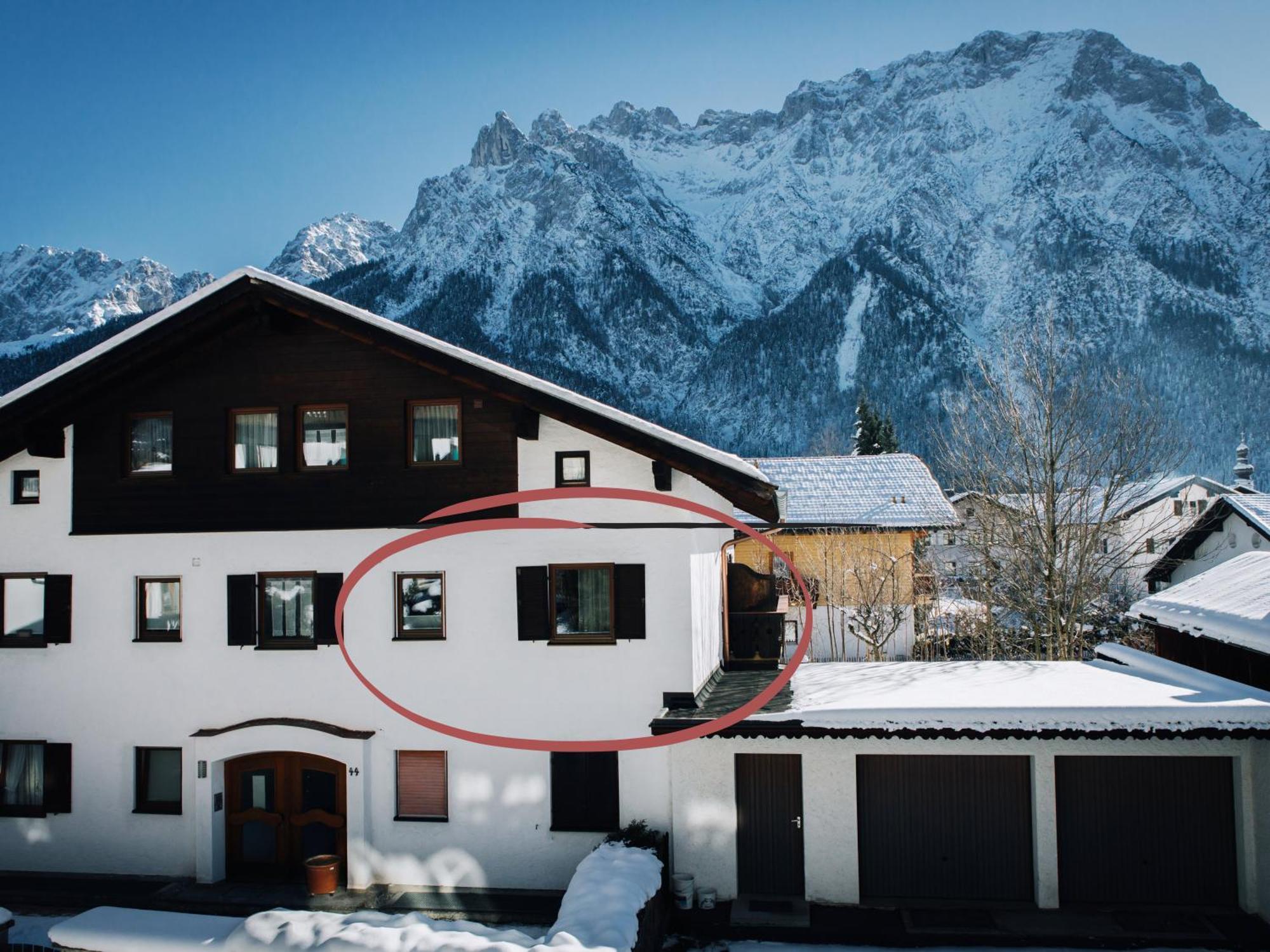 Die Karwendelsuite - 5 Sterne Fewo Mit Bestem Bergblick, Zentrumsnah & Ruhig Gelegen, Familienfreundlich ミッテンヴァルト エクステリア 写真