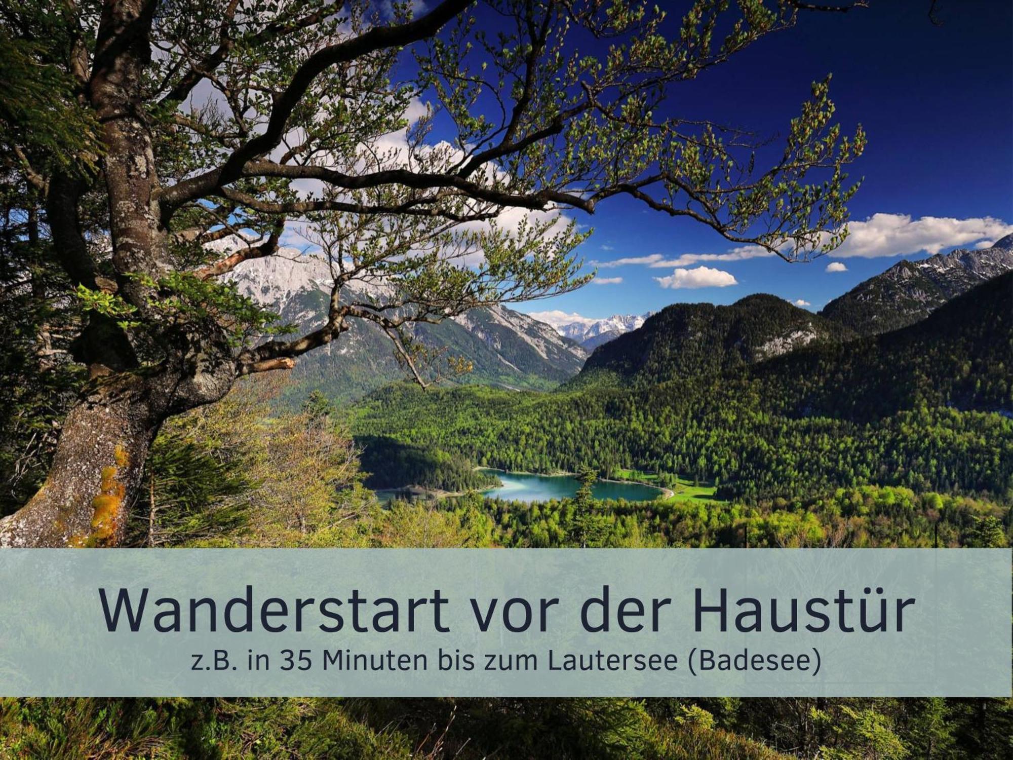 Die Karwendelsuite - 5 Sterne Fewo Mit Bestem Bergblick, Zentrumsnah & Ruhig Gelegen, Familienfreundlich ミッテンヴァルト エクステリア 写真